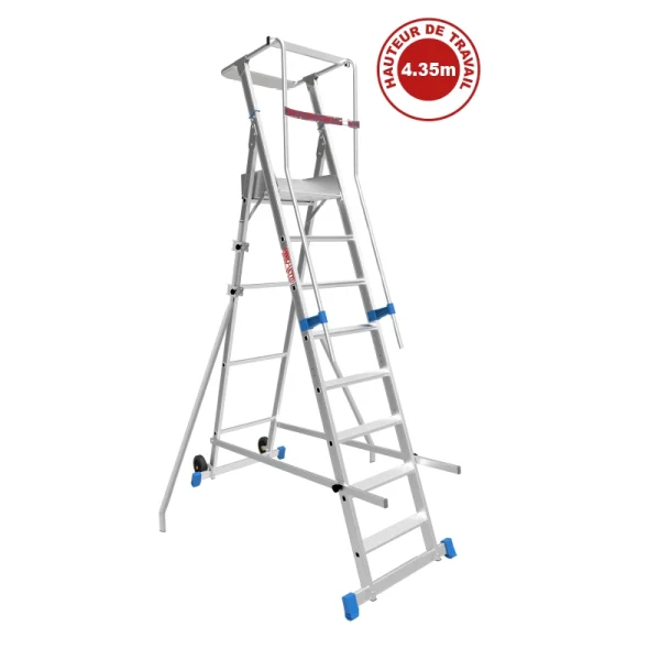 Échelle Plateforme Aluminium CASFOR 9